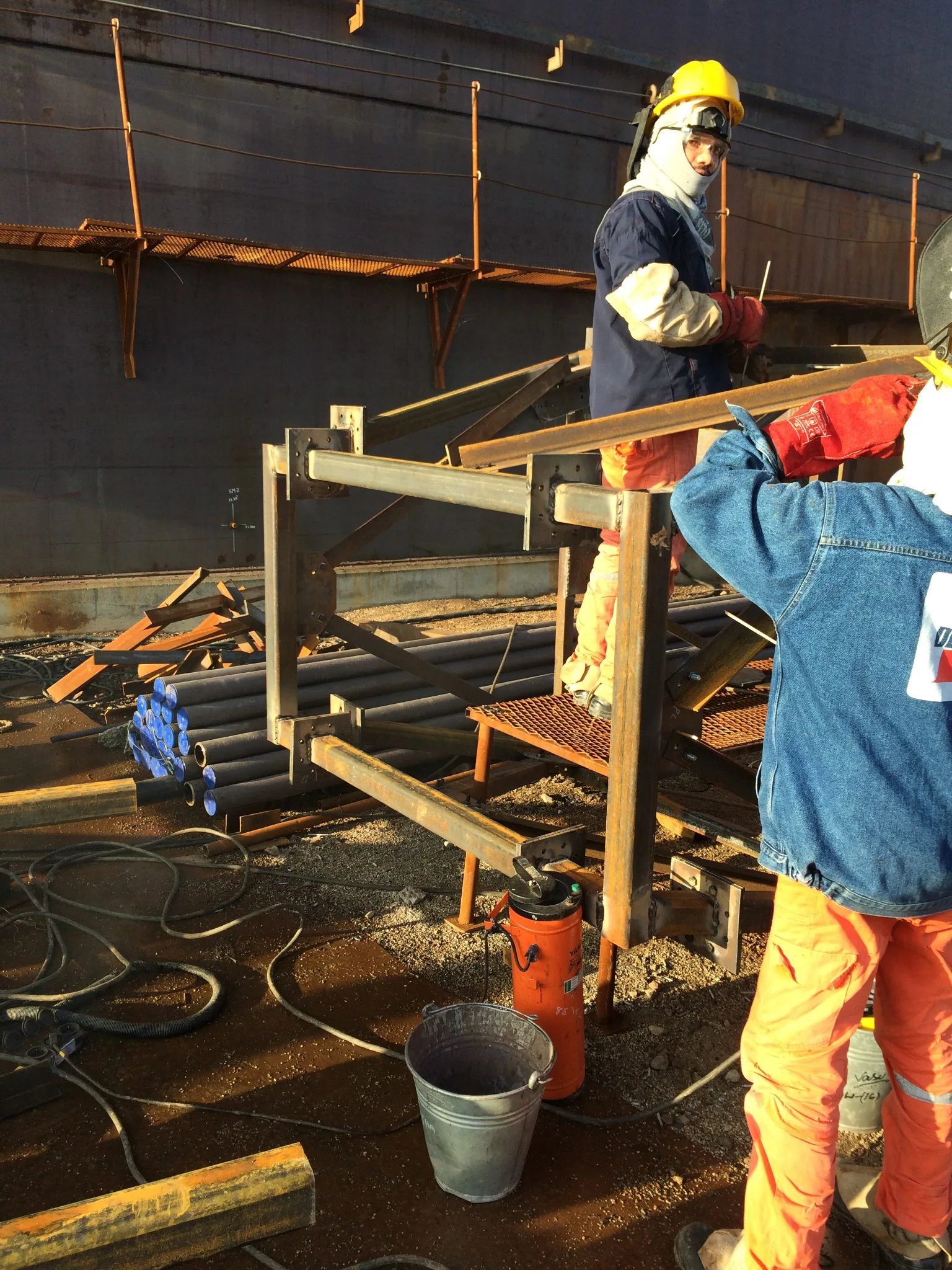 On-site fabrication