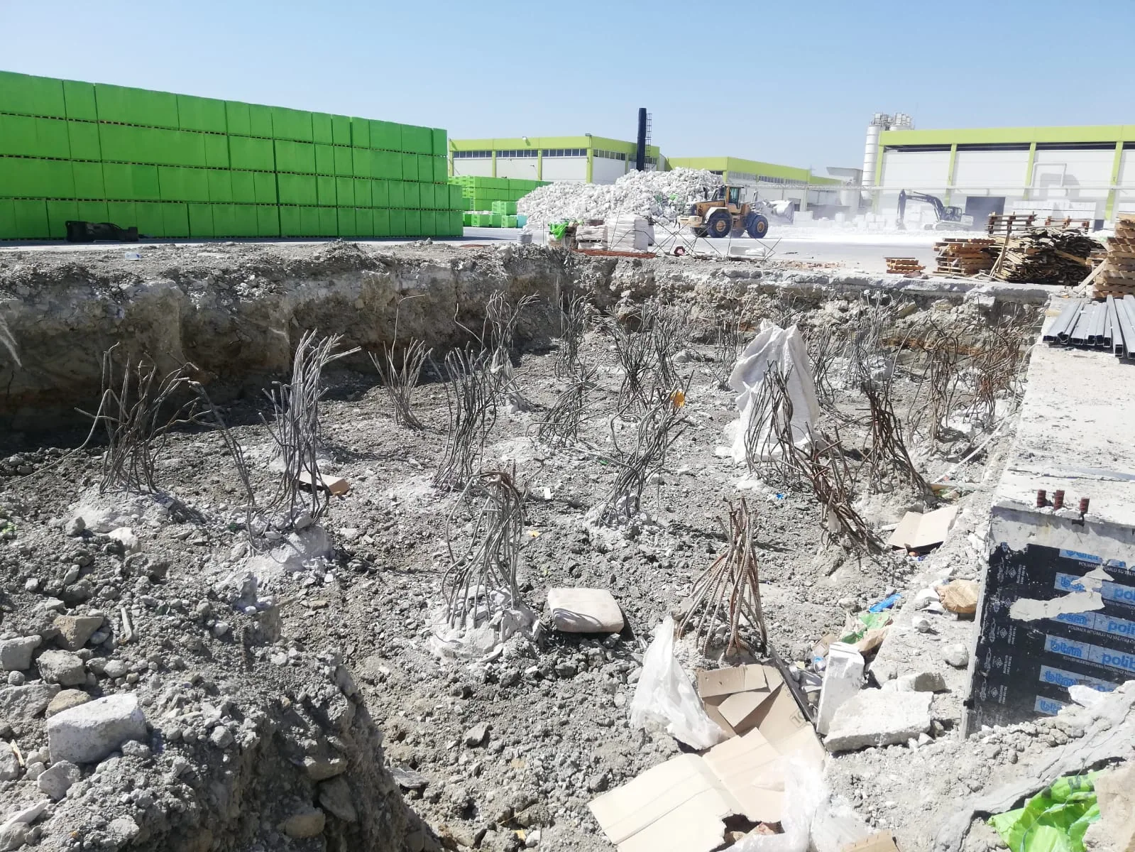 Ege Gazbeton — site works