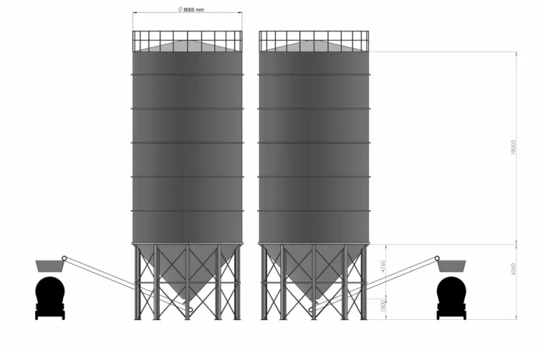 Ege Gazbeton Silo Structure